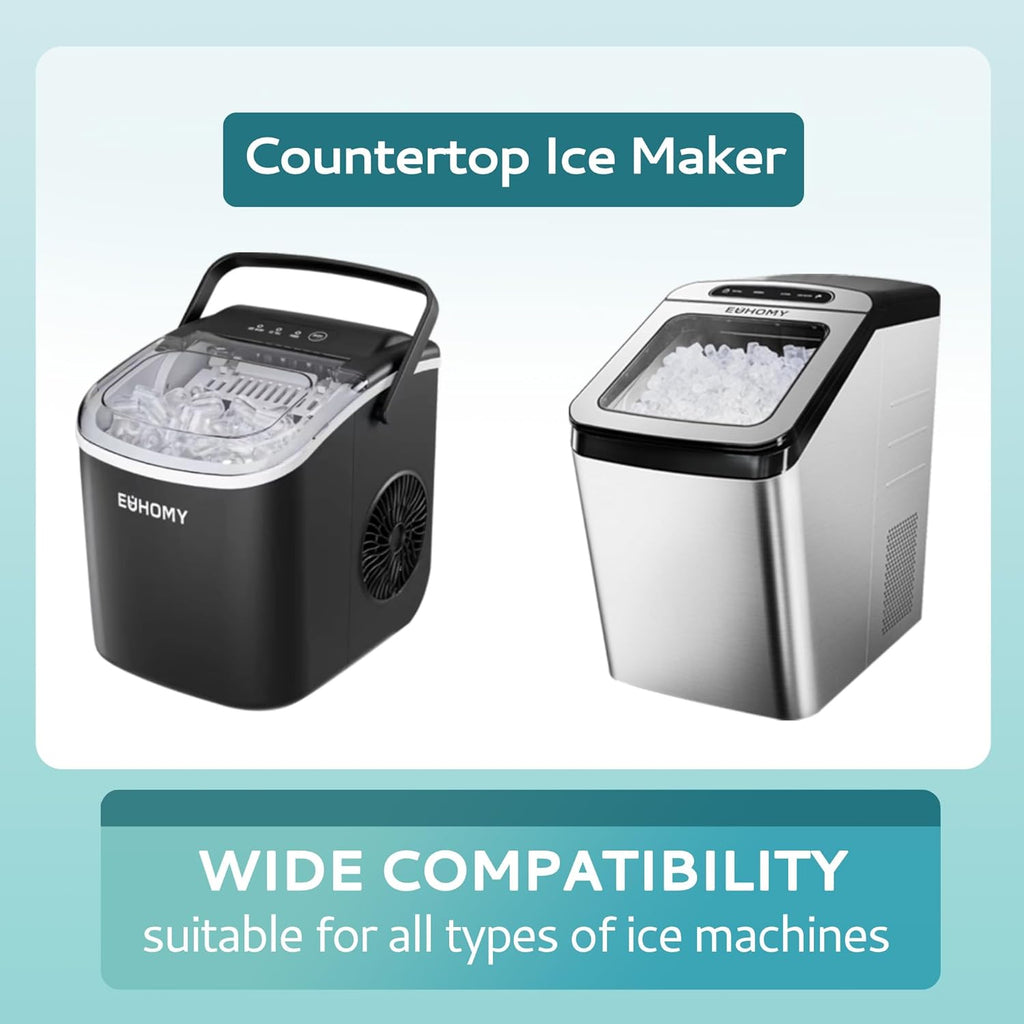 EUHOMY Ice Maker Cleaner & Descaler, 4 Uses & Individually Packed