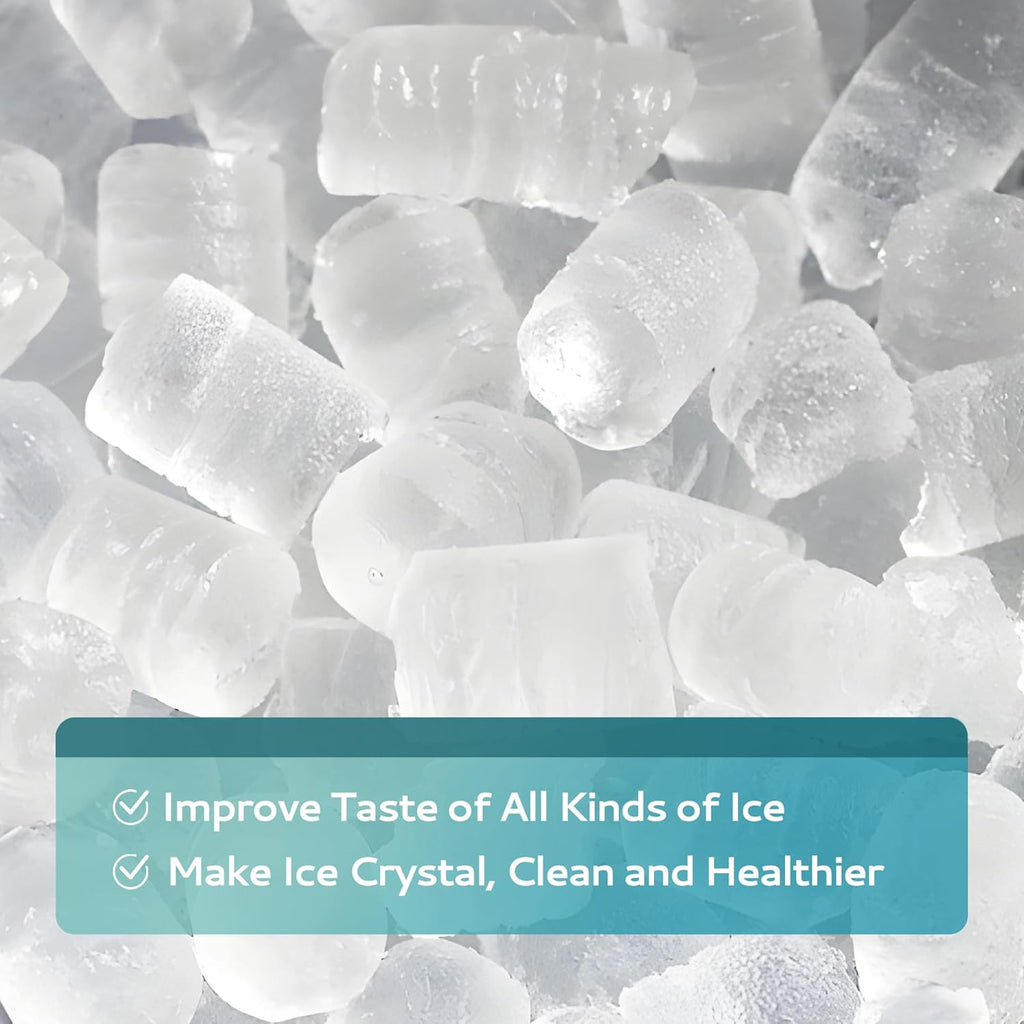 EUHOMY Ice Maker Cleaner & Descaler, 4 Uses & Individually Packed
