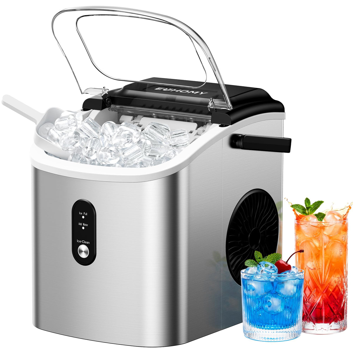 EUHOMY Ice Maker Machine